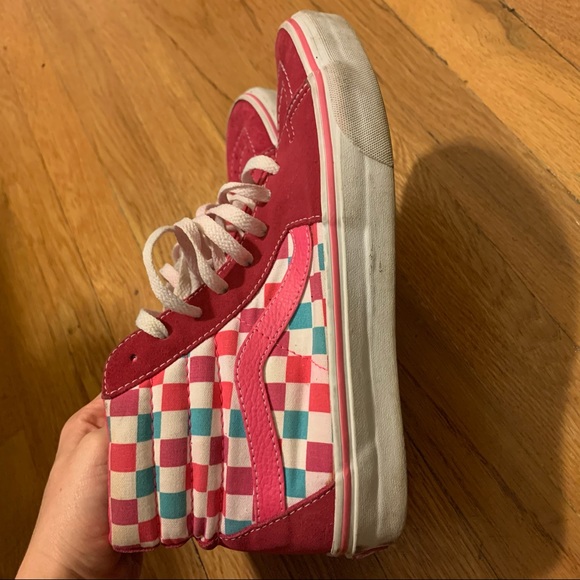 Pink suede vans - Picture 4 of 5
